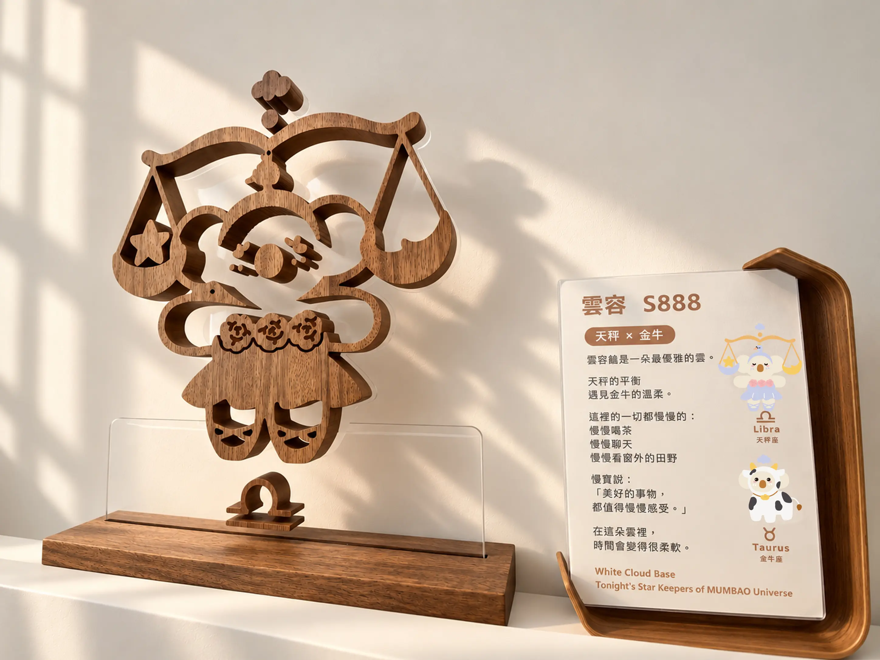 慢慢蒔光 雲容 S888 天秤座與金牛座主題藝術